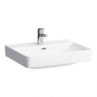 Praustuvas Laufen PRO S 600x465x175 mm, su 3 angomis maišytuvui 